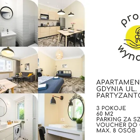 Apartament 109 W Centrum Gdyni Prostywynajem Gdynia Exterior foto