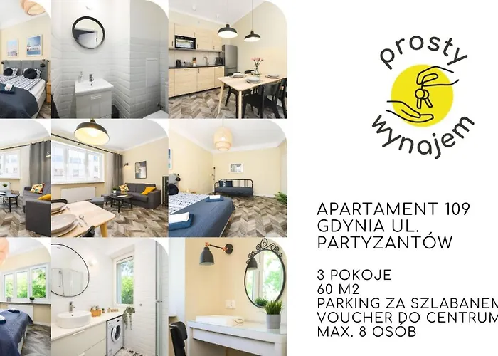 Apartament 109 W Centrum Gdyni Prostywynajem