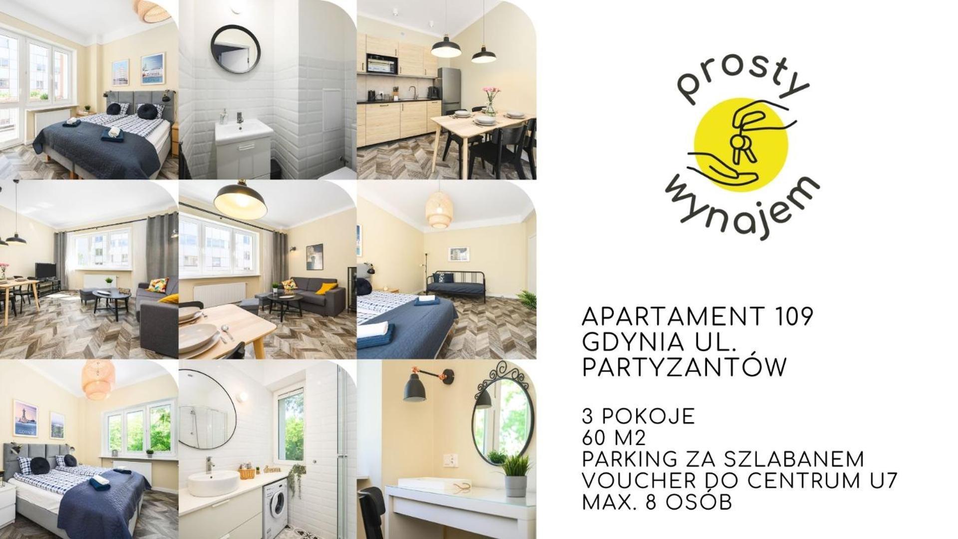 109 W Centrum Gdyni Prostywynajem